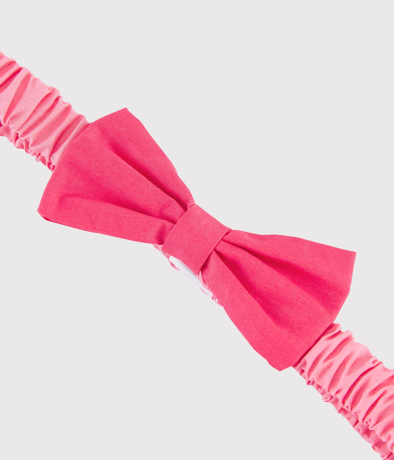 Bandeau cheveux enfant fille rose
