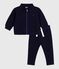 Ensemble sweatshirt et pantalon bébé en coton uni SOIR