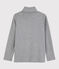 Sous-pull en coton enfant fille / garçon gris SUBWAY CHINE