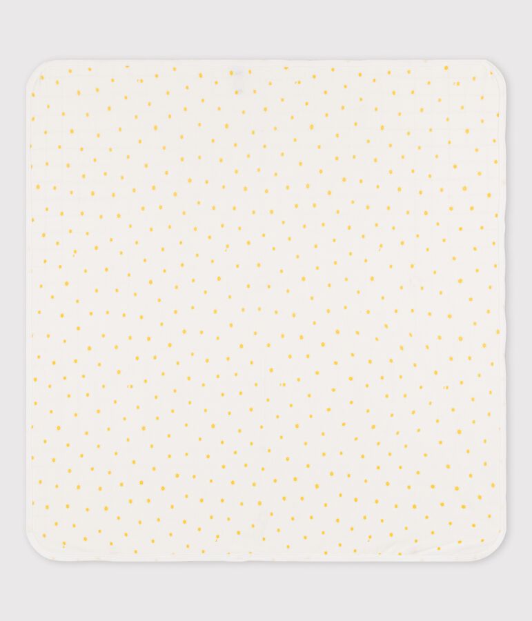 Drap de maternit&eacute; b&eacute;b&eacute; en coton biologique blanc MARSHMALLOW/ ORGE