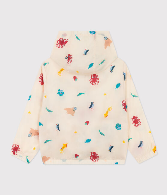 Coupe-vent, matière recyclée enfant fille/garçon blanc AVALANCHE/ MULTICO