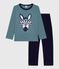 Pyjama enfant en velours SOIR/ GOBELIN
