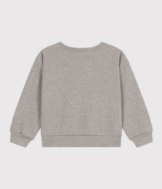Sweatshirt en molleton enfant garçon gris CHATON CHINE