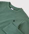 Katoenen T-shirt voor meisjes en jongens groen VALLEE
