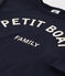 Katoenen T-shirt met lange mouwen voor baby's blauw SMOKING