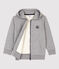 Sweatshirt à capuche enfant fille / garçon gris SUBWAY CHINE