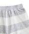 Pyjacourt garçon bi-matière gris POUSSIERE/blanc LAIT