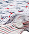 Pyjashort bébé garçon 2 pièces blanc ECUME/blanc MULTICO
