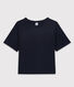 LE BOXY, T-shirt voor dames in katoen 