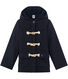 Duffle coat fille en drap de laine