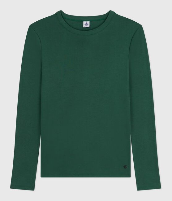 Katoenen dames-T-shirt met lange mouwen - L'Iconique WILLOW