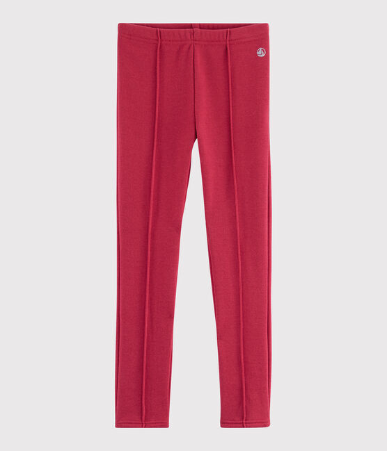 Meisjesjegging in fleece kinderen meisje roze POPPY