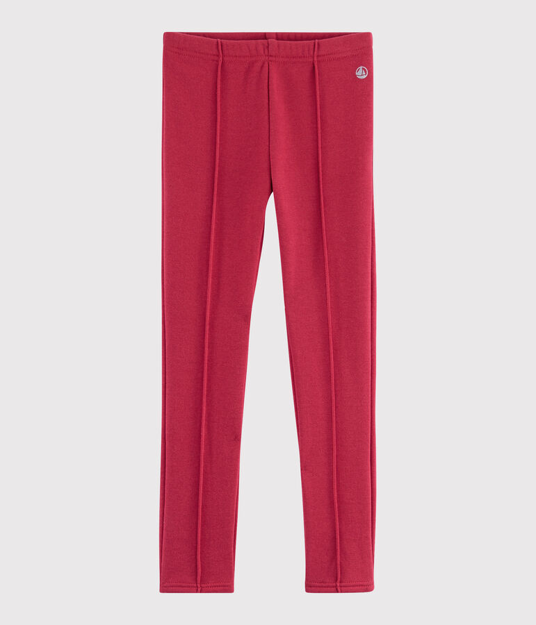Meisjesjegging in fleece kinderen meisje roze