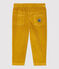 Pantalon en velours bébé. jaune TOPAZE