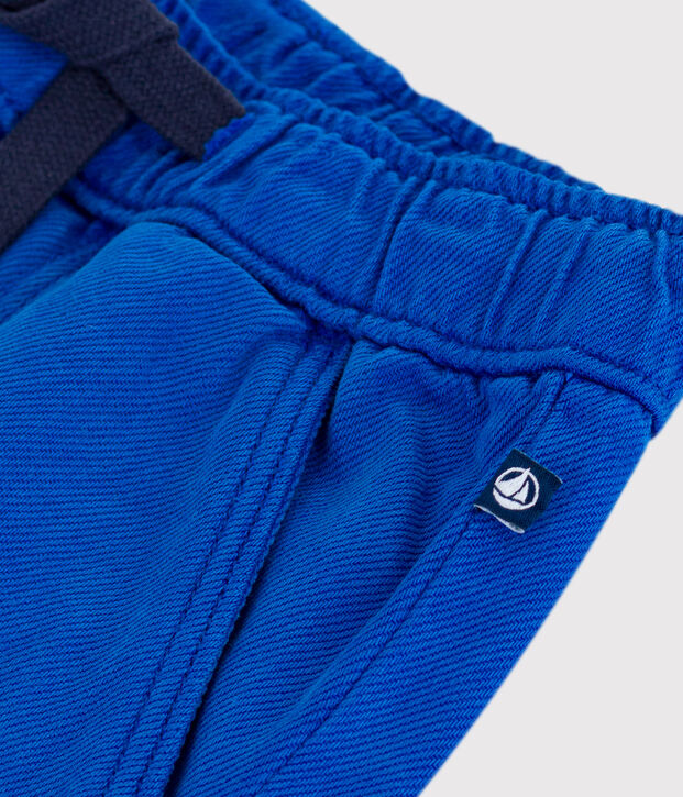 Katoenen kinderbroek blauw