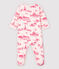 Toile de Jouy Paris babypyjama voor meisjes van tubic roze FLEUR/roze GROSEILLER