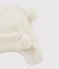 Meisjesmuts kinderen wit MARSHMALLOW