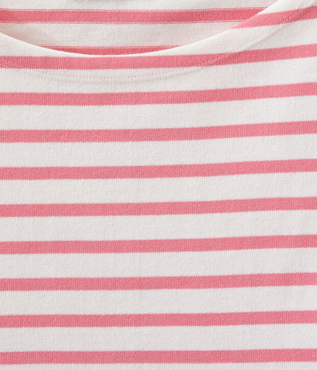 Marini&egrave;re iconique pour femme blanc/rose