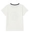 Tee-shirt manches courtes enfant garçon blanc MARSHMALLOW