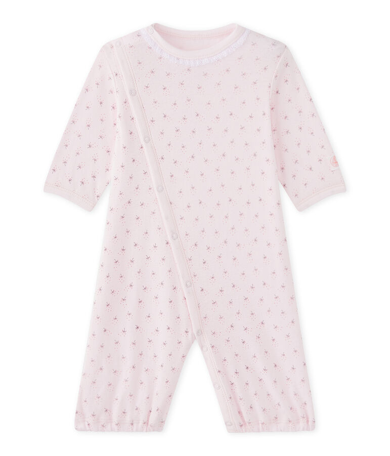 Combisac b&eacute;b&eacute; fille 2 en 1 rose/multicouleur
