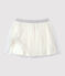 Jupe en tulle enfant fille blanc MARSHMALLOW/gris ARGENT