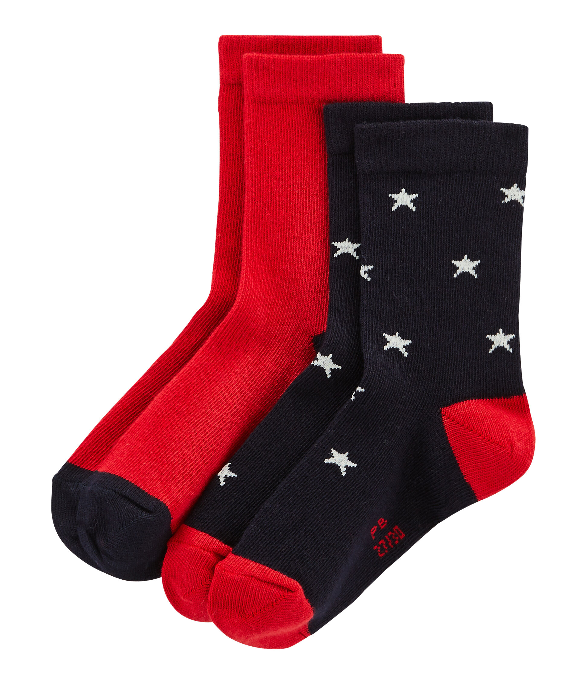 Petit Bateau Chaussettes Lot de 2 B/éb/é gar/çon