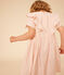 Robe imprimée manches courtes en gaze de coton enfant fille AVALANCHE/ PANTY