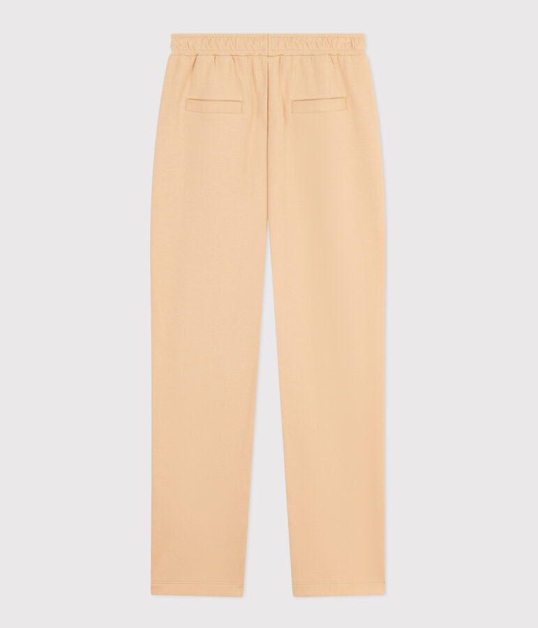 Broek van katoen voor dames beige FACILE
