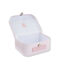 Valisette multi-usage à milleraies rose VIENNE/blanc ECUME