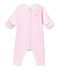 Bodyjama Bébé mixte rose VIENNE/blanc ECUME