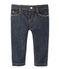 Pantalon slim bébé mixte en jean bleu JEAN
