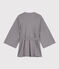 Kimono rayé femme bleu SMOKING/blanc MARSHMALLOW