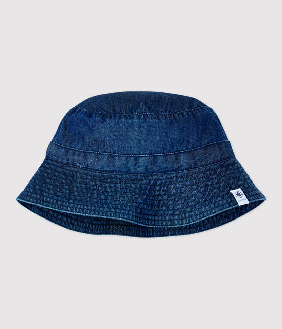 Bob en denim bébé en coton biologique bleu DENIM