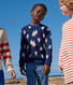 Katoenen sweatshirt met print voor kinderen