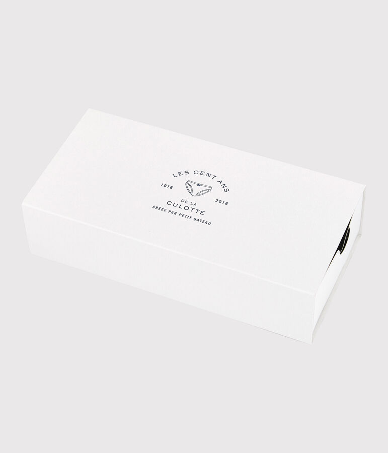 Semainier 5 culottes en coton fin Femme multicouleur