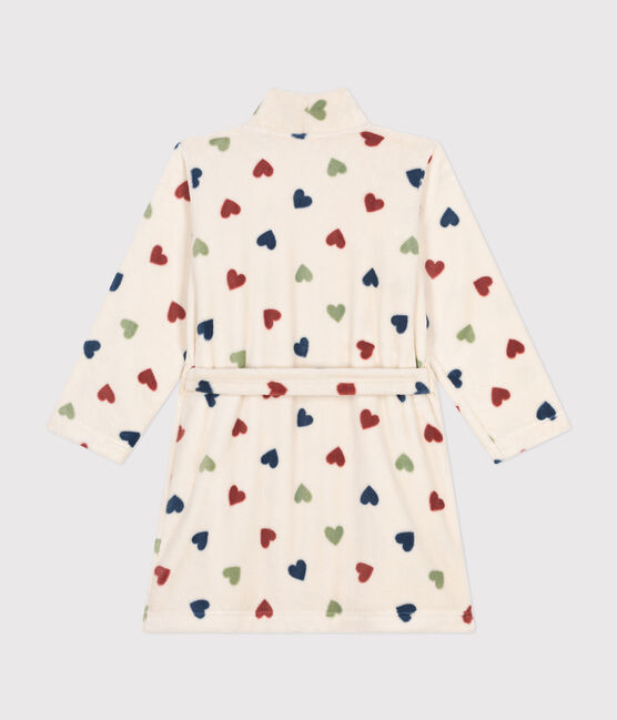 Kamerjas van fleece met print voor kinderen wit AVALANCHE/ MULTICO