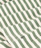 Robe rayée manches courtes en coton enfant fille vert CROCO/ AVALANCHE