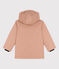 ICONISCHE REGENJAS VAN GERECYCLEDE STOF VOOR MEISJES/JONGENS beige VINTAGE