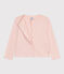 Cardigan en coton enfant fille rose SALINE