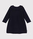 Robe manches longues en tricot bébé