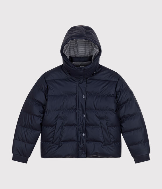 Doudoune en PU Femme bleu SMOKING