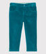 Fluwelen babybroek.