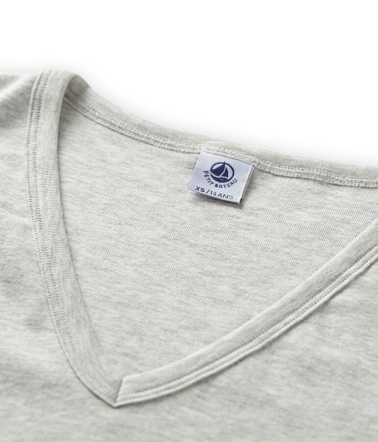 Iconisch damesshirt grijs