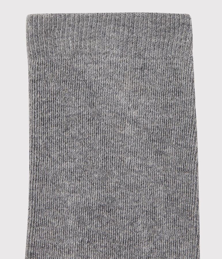 Collant enfant fille gris