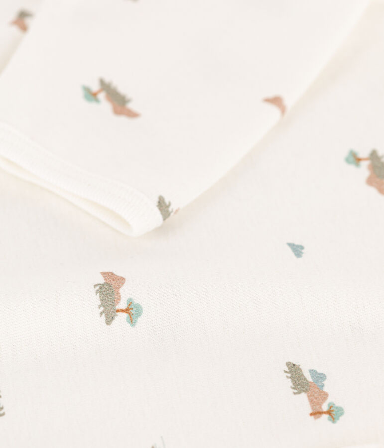 Dors-bien animaux en coton blanc MARSHMALLOW/blanc MULTICO