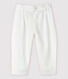 Pantalon cérémonie rayé en popeline bébé garçon