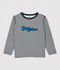Tee-shirt manches longues en tubique enfant garçon