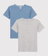 Lot de 2 tee-shirts manches courtes milleraies petit garçon