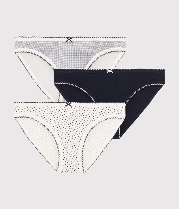 Set 3 onderbroeken Dames multicouleur