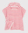 Poncho de plage à capuche bébé mixte rose GEISHA